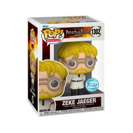 Funko POP - Animation - Attack on Titan - 1302 - Special Edition - Zeke Jaeger