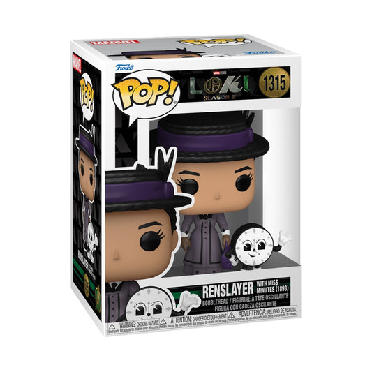 Funko POP - Marvel - Loki - 1315 - Renslayer & MIss Minutes