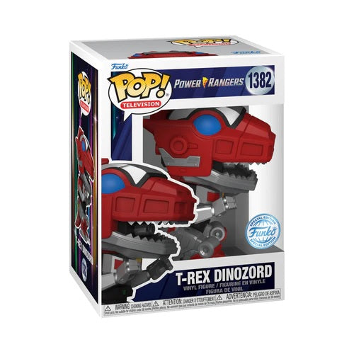 Funko POP - Movies - Power Rangers - 1382 - T-Rex Dinozord - Special Edition