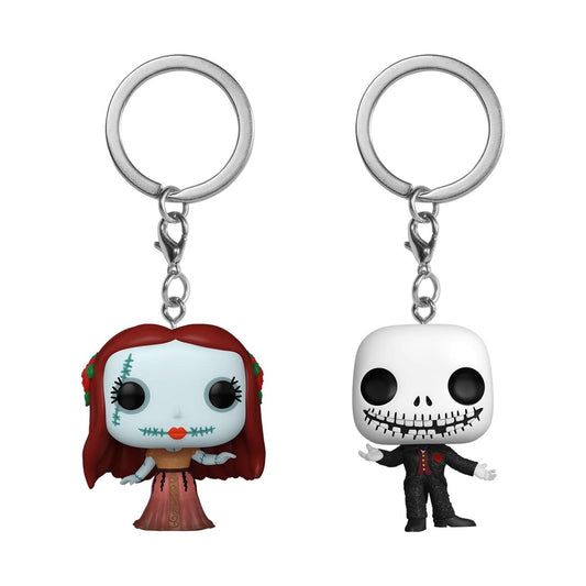 Funko Keychain - Pocket Pop! - Der Albtraum vor Weihnachten - Jack & Sally