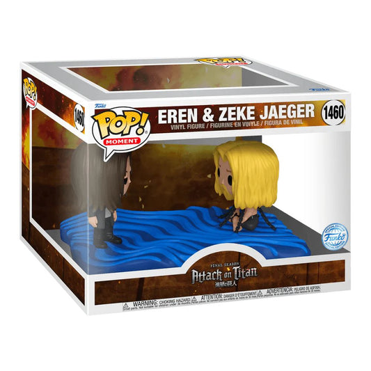 Funko POP - Animation - Attack on Titan - 1460 - Eren & Zeke - Special Edition