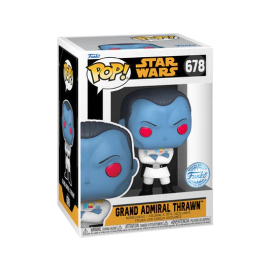 Funko POP - Movies - Star Wars - 678 - Grand Amiral Thrawn - Special Edition