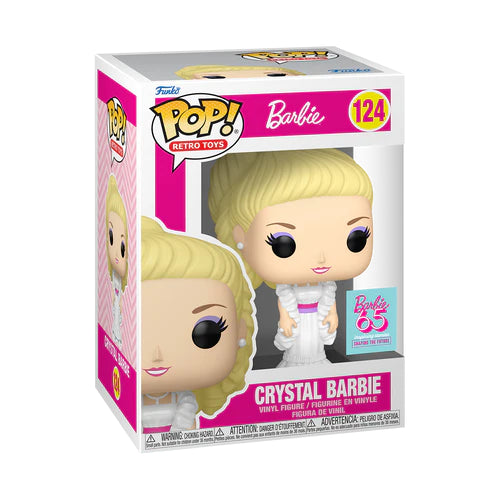 Funko POP - Movies - Barbie - 124 - Crystal Barbie - Special "Barbie 65" GL Edition