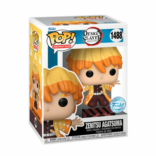 Funko POP - Animation - Demon Slayer - 1488 - Special Edition - Zenitsu Agatsuma