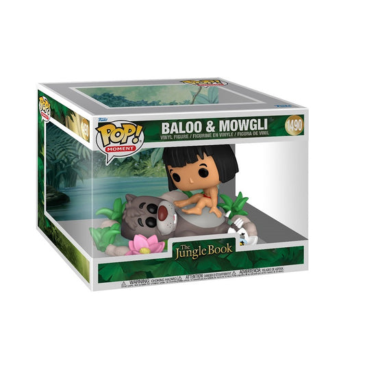 Funko POP - Disney - Das Dschungelbuch - 1490 - Baloo & Mowgli