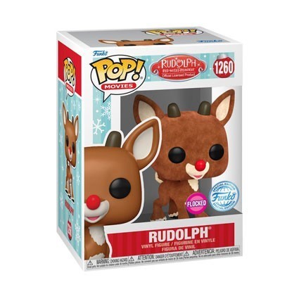 Funko Rudolph - Beflockt - Rudolph The Red-Nosed Reindeer